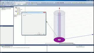 HFSS Coaxial Line Attenuation Model