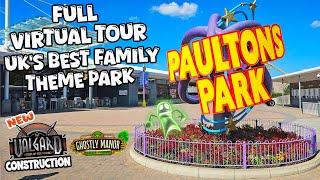 Paultons Park Virtual Tour | Every Area, Ride and Attraction (May 2025) [4K]