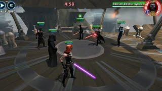 Starkiller full Omicron vs R7 SLKR - 3v3 GA SWGOH