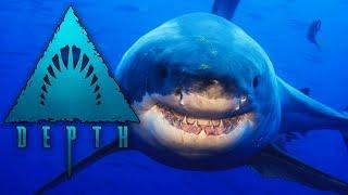 Depth Multiplayer Gameplay, Jaws Is Coming For A Feast!