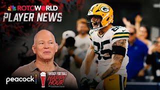 Tucker Kraft emerging as a major part of Packers offense | Fantasy Football Happy Hour | NFL on NBC