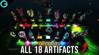 ALL 18 Artifact Locations on CRYSTAL ISLES! (UPDATED 2022)