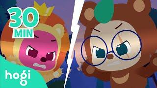 [ALL] King of All Animals + More｜Songs for Kids｜Magic Adventure｜Full Episodes｜Pinkfong & Hogi