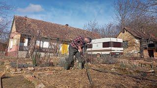 Endlich beginnt die Gartenarbeit in Ungarn