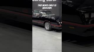 1987 Monte Carlo SS Aerocoupe W/T Tops