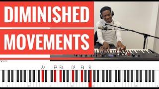 Diminished piano movements gospel