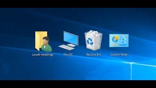 How to show windows 10 Desktop Icon  Bangla Tutorial