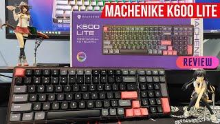 MACHENIKE K600 LITE REVIEW (SOUND + OSU TEST) (ENGLISH)