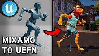 How to use Mixamo Animations with the Character Device - UEFN Cinematics BEGINNER Course