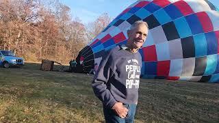 hot air balloon launch