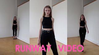 Model runway video example Modeling Agency application & castings How to walk like a model tutorial