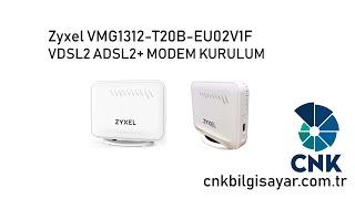 ZYXEL VMG1312-T20B-EU02V1F 300MBPS DAHİLİ ANTENLİ KABLOSUZ 4 PORT VDSL2/ADSL2 MODEM