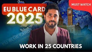 1 Card = 25 European Countries | EU BLUE CARD| HOW and WHO can Apply? THE MIGRATION BUREAU