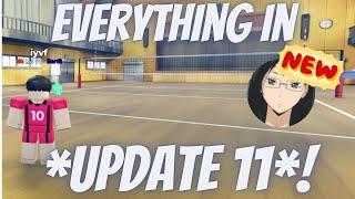 [VL] EVERYTHING in UPDATE 11! *HUGE CHANGES* | Volleyball Legends