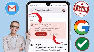 How To Fix Gmail Account Storage Full Issue Problem (2025) || How To Free Up Google Storage