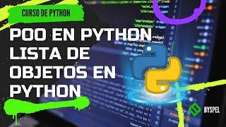  COMO HACER UNA LISTA DE OBJETOS EN PYTHON  LISTA DE PERSONAS EN PYTHON  CREAR Y MOSTRAR CON MENU