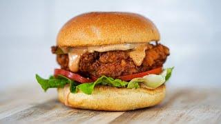 How to Make The Best Crispy Chicken Burger at Home