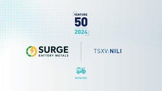 Surge Battery Metals Inc. (TSXV:NILI) | 2024 TSX Venture 50™