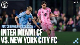 Match Highlights | Inter Miami CF 2-2 New York City FC | February 22, 2025