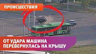 Жесткая авария произошла на перекрестке Терешковой и улицы Березка