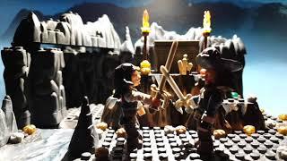 Stop Motion Jack Sparrow VS Barbossa - Pirates of the Caribbean Mega Bloks