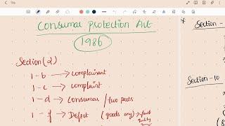 Consumer protection act 1986 | Full in Tamil