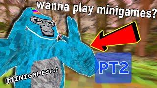 trolling as a mini games kid PT2 #helpgorillatag