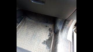 Honda CR V RD1 капает в салон из под вентилятора печки /drips into interior from under heater fan/