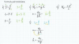 Formulu pārveidošana - pamati