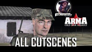 ALL CUTSCENES - ARMA Cold War Assault (Operation Flashpoint : Cold War Crisis)