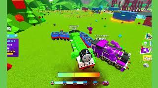 TRAINS DESTRUCTION SIMULATOR-ME&FRIENDS!-HENRY RYAN!-CRASH IT GET COINS!-THOMAS AND FRIENDS - ROBLOX