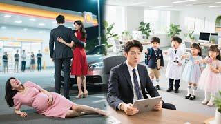 CEO Dumped Pregnant Wife For Mistress. 6 Years Later, 4 Genius Kids Storm His Office For Revenge!
