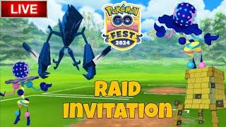 NECROZMA Raid invite & Ultra Beast & Zapdos Raid Invitation Pokemon Go | Pokémon Go Live