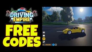 FREE CODES DRIVING EMPIRE (WAYFORT) gives FREE VEHICLE WRAP + 70K FREE CASH  |  ROBLOX