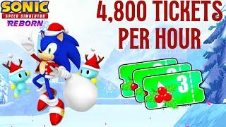 How to Get Tickets FAST in Sonic Speed Simulator