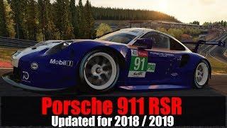 Free Porsche 911 RSR 2018/2019 Update Mod for Assetto Corsa