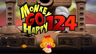 Игра "Счастливая Обезьянка 124" (Monkey GO Happy 124) - прохождение