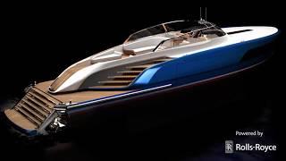 65 feet Aeroboat S6 yacht | powered by Rolls Royce