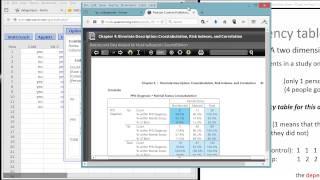 Crosstabulation or Contingency Table Creation in StatCrunch