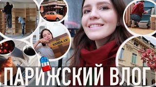 ПАРИЖСКИЙ ВЛОГ - В ПАРИЖ ЗА ВДОХНОВЕНИЕМ, НОВОСТИ РЕМОНТАОЧУМЕЛЫЕ РУЧКИ, НОВАЯ КНИЖНАЯ ЛЮБОВЬ