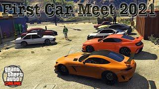 First Car Meet 2021 GTA Online - JDL Meets PC