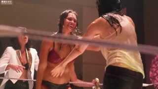 Mia Kirshner - Erotic Lesbian Wrestling - From The L Word