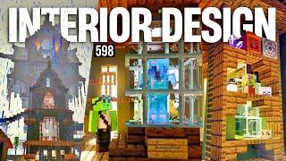 Interior Decorating Like a PRO! - Let's Play Minecraft 598