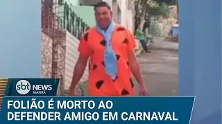 Folião é assassinado ao defender amigo em carnaval | #sbtnews (3/03/25)