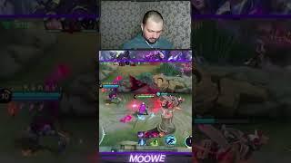 Маньяк на Сесилионе (Момент со Стрима) #shorts #mo0we #mlbb #mobilelegends #moba