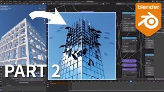Making Building in Blender3D shader nodes (part 2)
