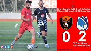 GAZİ MAHALLESİSPOR 0-2 YUNUS EMRE BELEDİYESPOR (MAÇ ÖZETİ VE RÖPORTAJLAR)