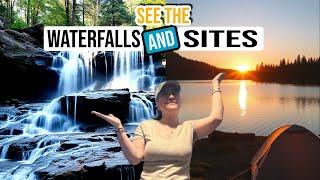 Pennsylvania’s #1 State Park/Ricketts Glen/Campground Tour, Sites ,Waterfalls & Area Attractions