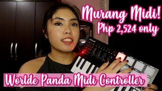 WORLDE PANDA MINI MIDI CONTROLLER UNBOXING + SET-UP | FABB LAGAS