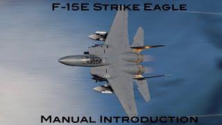 DCS F-15E Strike Eagle manual introduction